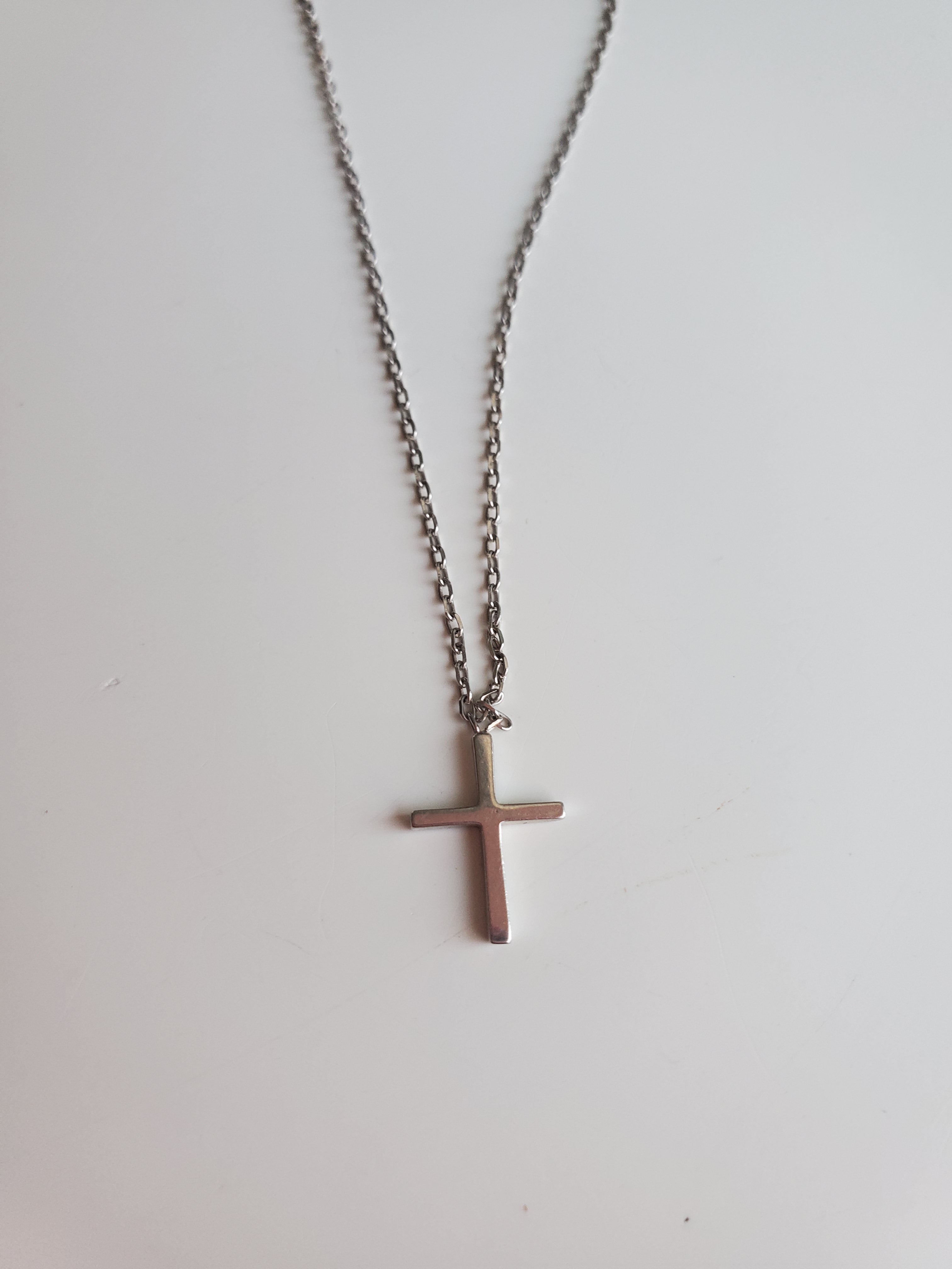 Small Sterling Silver Cross